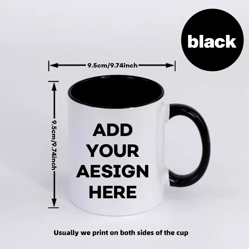 Personalized 11oz Custom Mug | Custom Name and Photo Coffee Cup