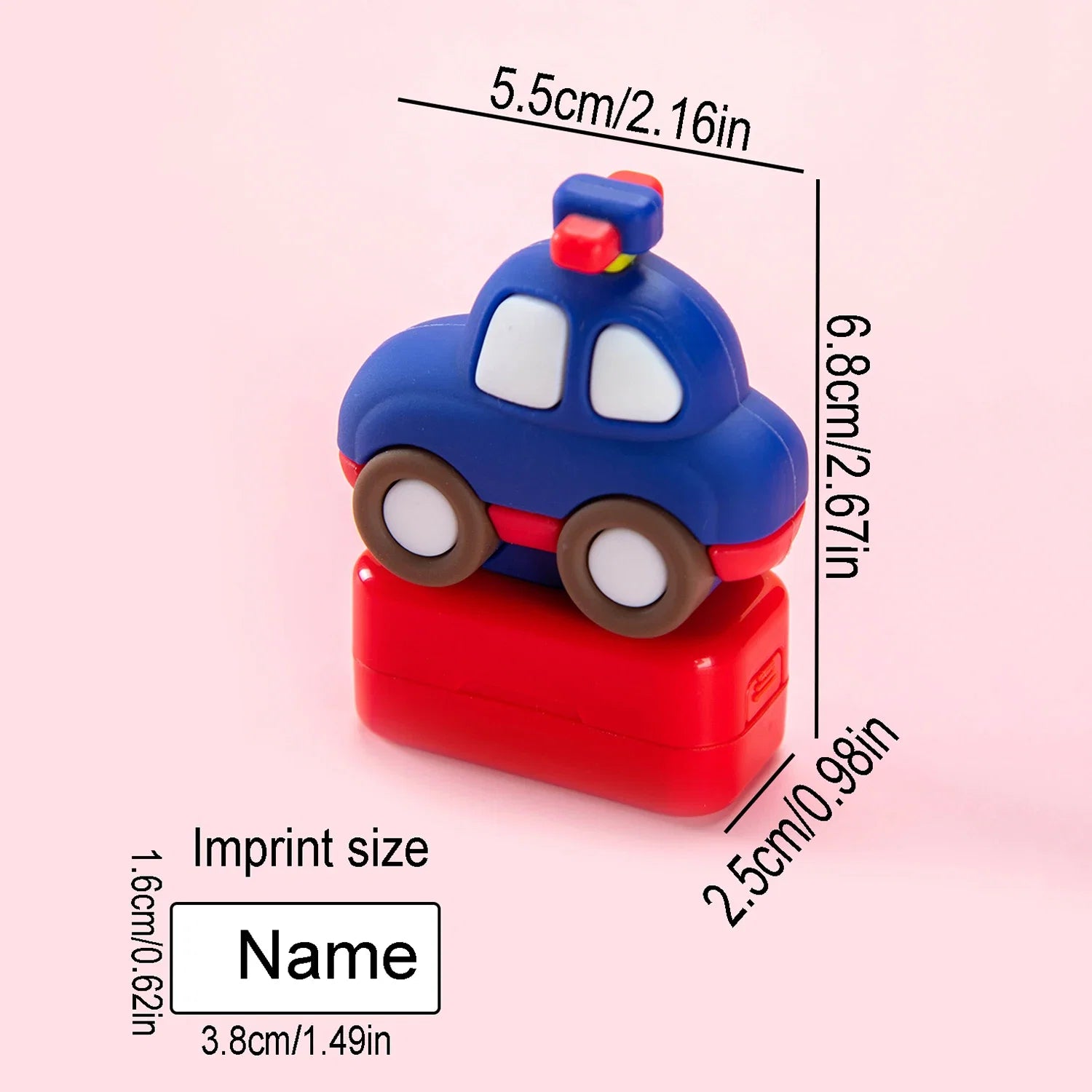 Custom Creative Cartoon Name Stamps | Personalized Seals for School Uniforms and Signatures
