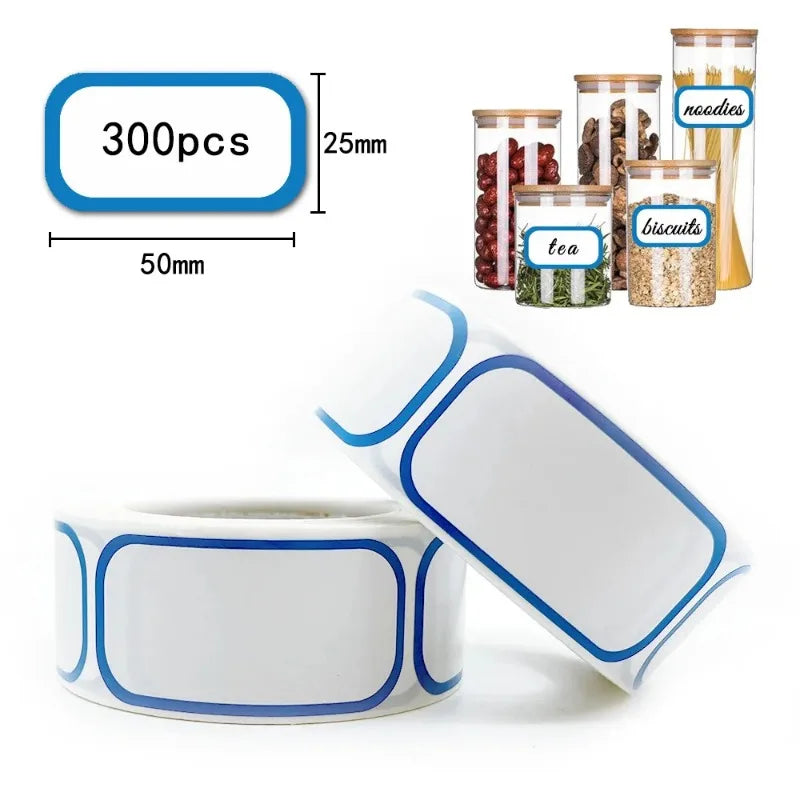 Self-Adhesive Freezer Labels | Removable Food Storage Stickers for Organization