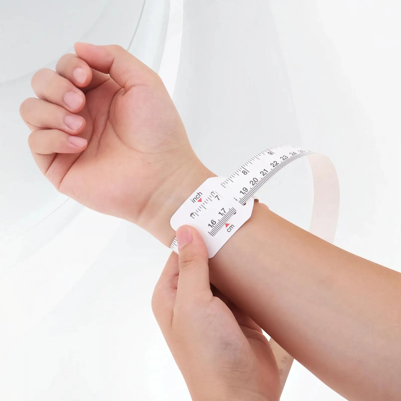 Baby Head Circumference Measuring Tape | Soft Plastic Ruler for Infant Growth Tracking