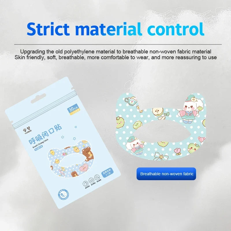 Anti-Snoring Stickers for Better Sleep | 30 Pack Mouth Breathing Patch