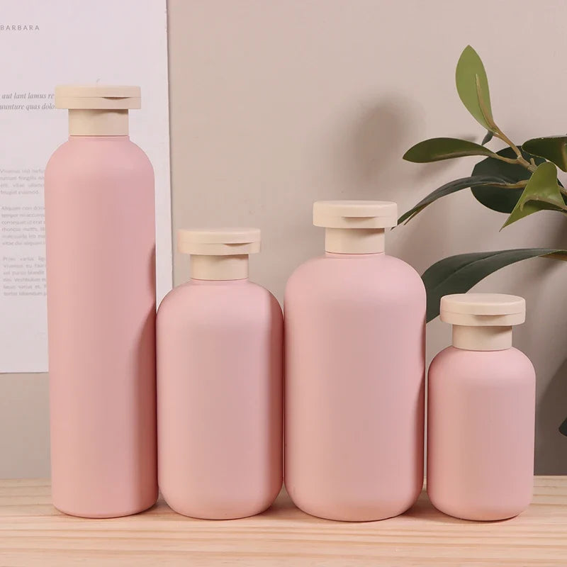 Refillable Foaming Soap Dispenser Bottles | PE Plastic Flip Cap or Pump Lotion Containers