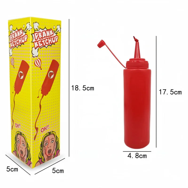 Fake Ketchup Prank Bottle | Realistic Joke Toy for Adults and Teens