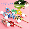 Wood Floating Blow Pipe Ball Game Toy | Balance Training Educational Toy for Kids