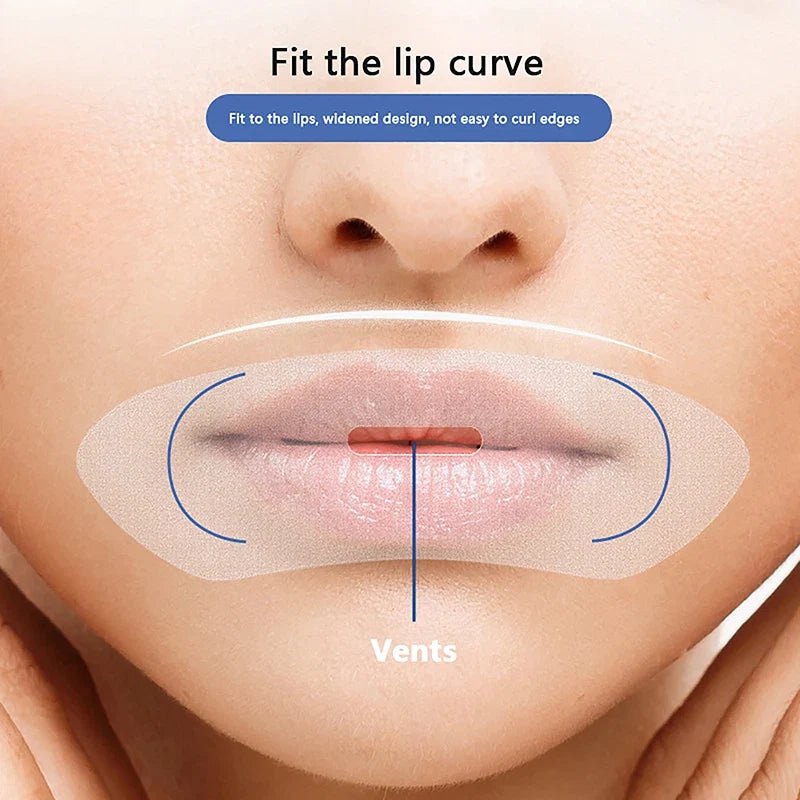 30Pcs Anti-Snoring Stickers for Children and Adults | Night Sleep Mouth Correction Strip