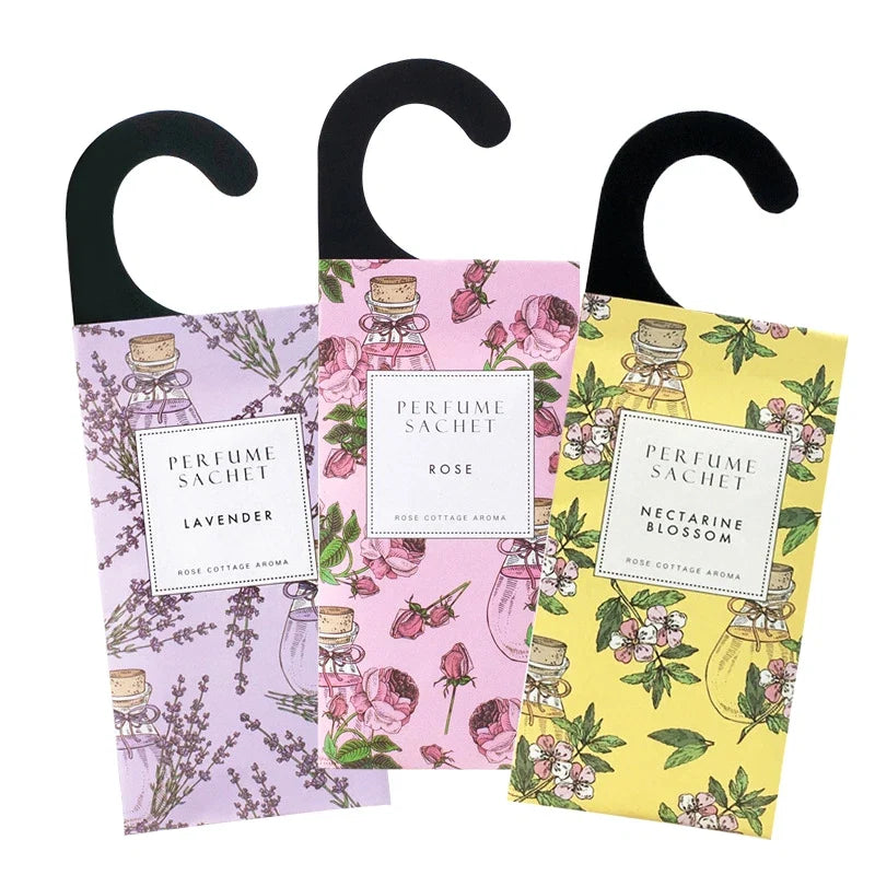 Large 1-Pack Eucalyptus Peppermint Hanging Closet Deodorizer | Long Lasting Scented Sachet