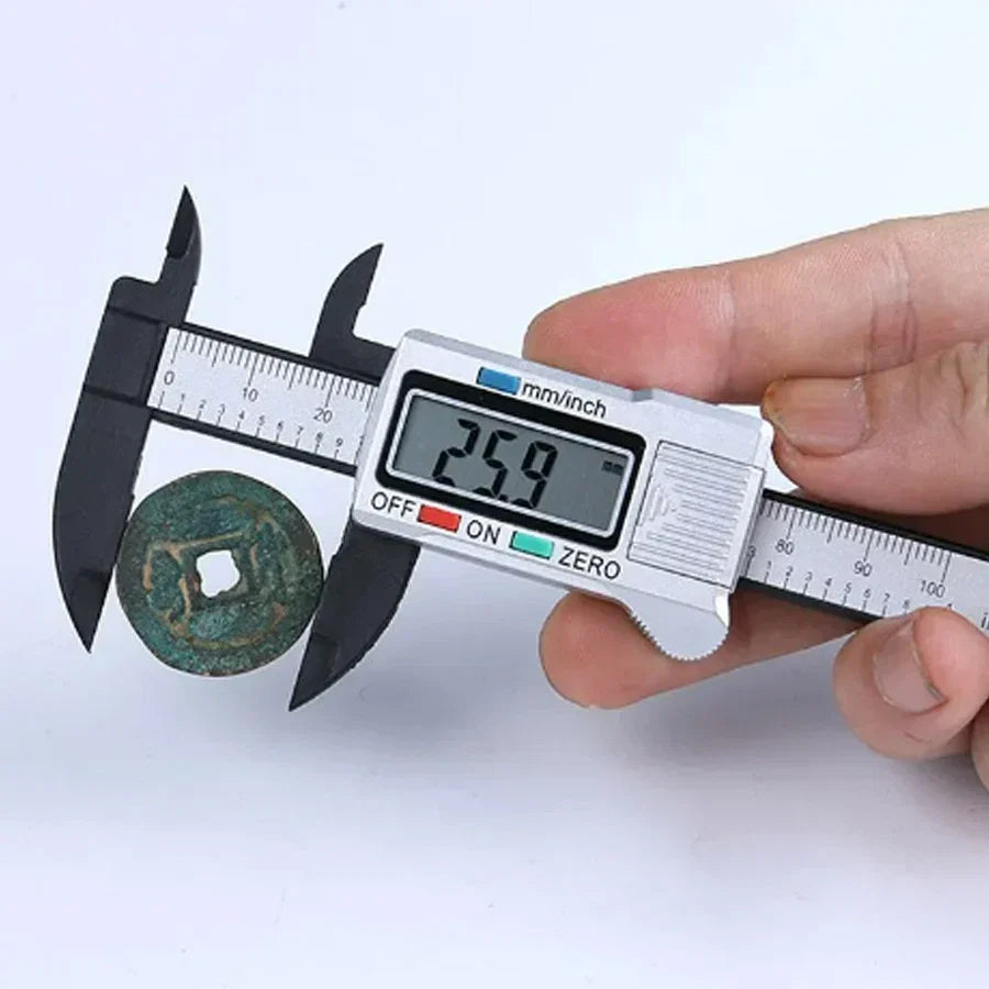 Digital Plastic Vernier Caliper | 150mm Electronic Measuring Tool