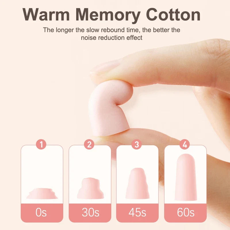 10 Pairs Sponge Earplugs | Noise-Isolating Sleep & Work Earplug Set