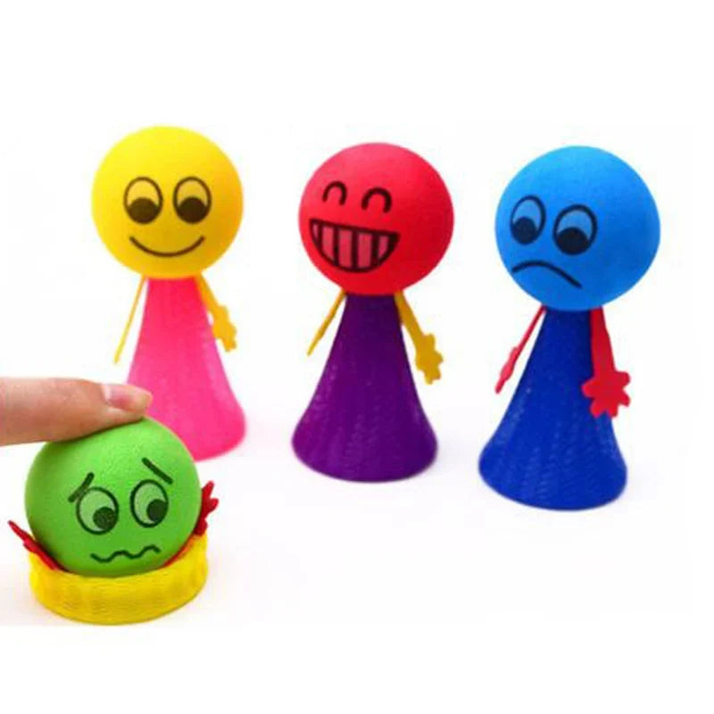 Fly Man Jumping Bounce Toys | 10 Pack Party Filler Gift Set