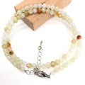 4mm Natural Stone Choker Necklace | Bohemian Crystal Collar Jewelry for Women