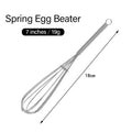 Mini Stainless Steel Balloon Whisk | 3-Wire Manual Egg Beater