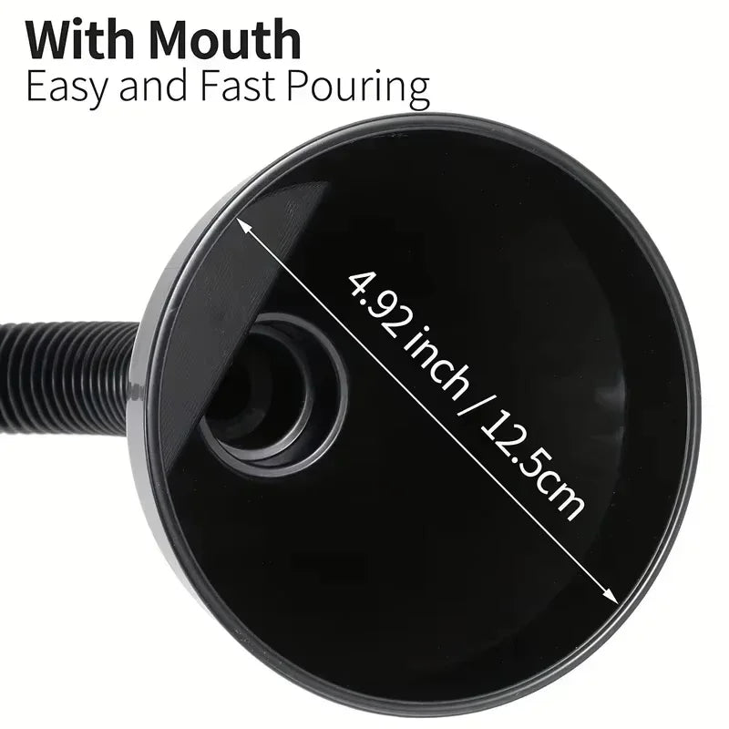 Multi-Functional Flexible Funnel | Spill-Proof Oil Changing Tool for Cars