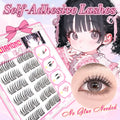 Glue Free False Eyelash | Natural Style Reusable Lashes for Beginners
