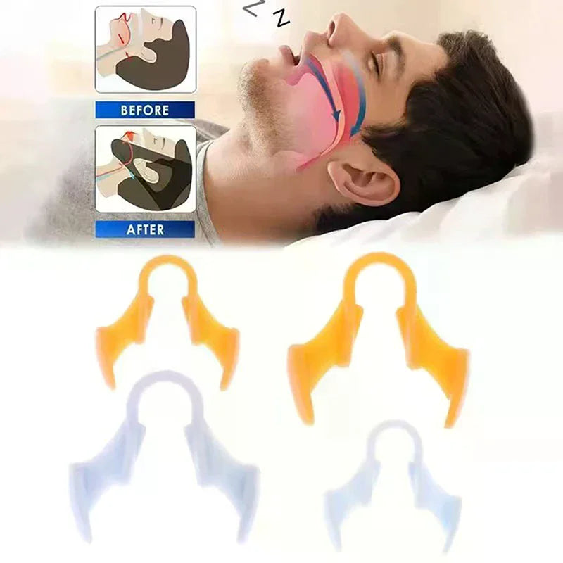 Silicone Anti Snoring Nasal Dilator | Sleeping Aid Prevention Gadget