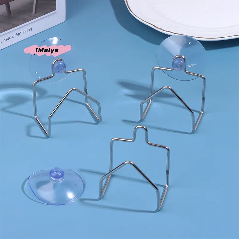 Stainless Steel Sink Organizer Drain Rack | Kitchen Sponge Holder with Suction Cup