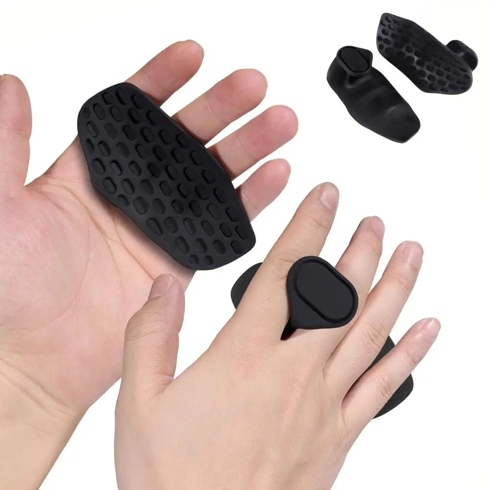 Anti Slip Grip Strengthener | Breathable Fingerless Hand Gripper for Dumbbell Lifting