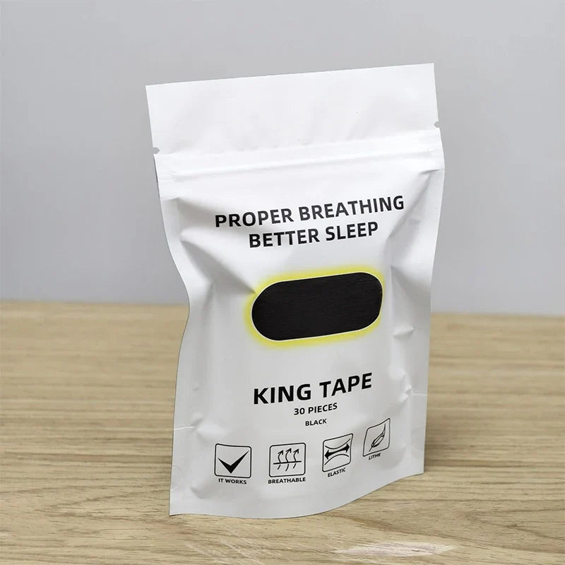 30 Pcs Mouth Tape for Sleeping | Anti Snoring & Nasal Breathing Strips