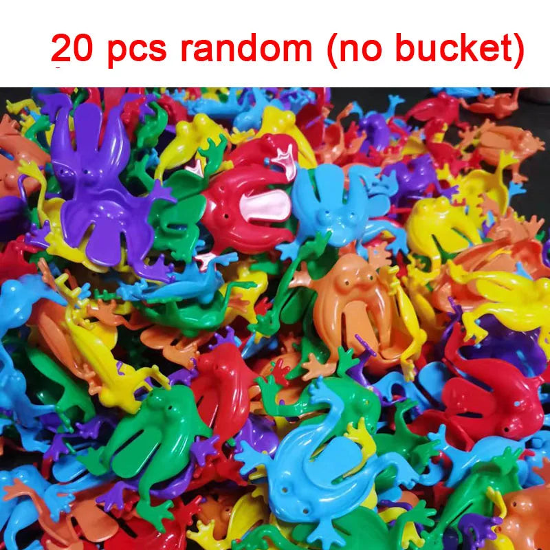 Jumping Frog Bounce Fidget Toy Set | Novelty Stress Reliever Party Favors