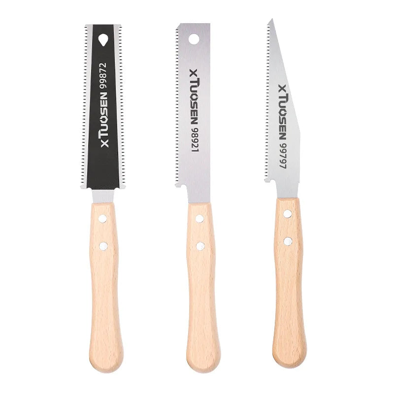 6-inch Double-sided Hand Saw | Flexible Flush Cutting Tool for Woodworking