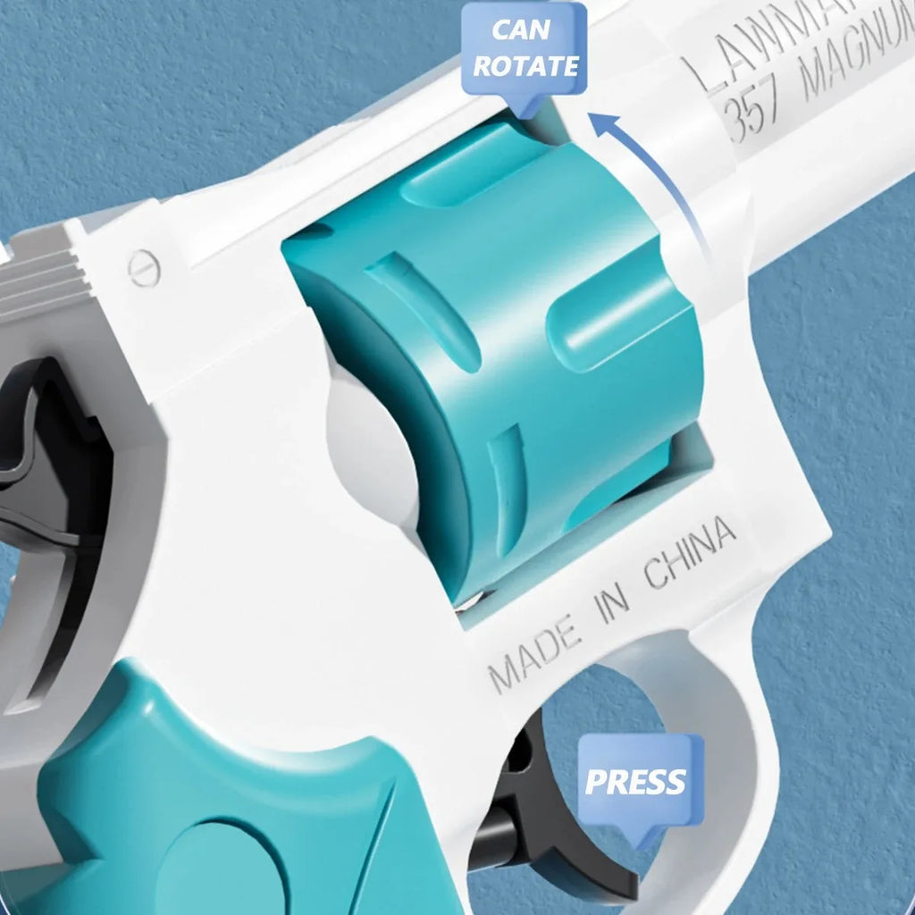 Revolver Water Blaster Toy | Outdoor Summer Fun for Kids