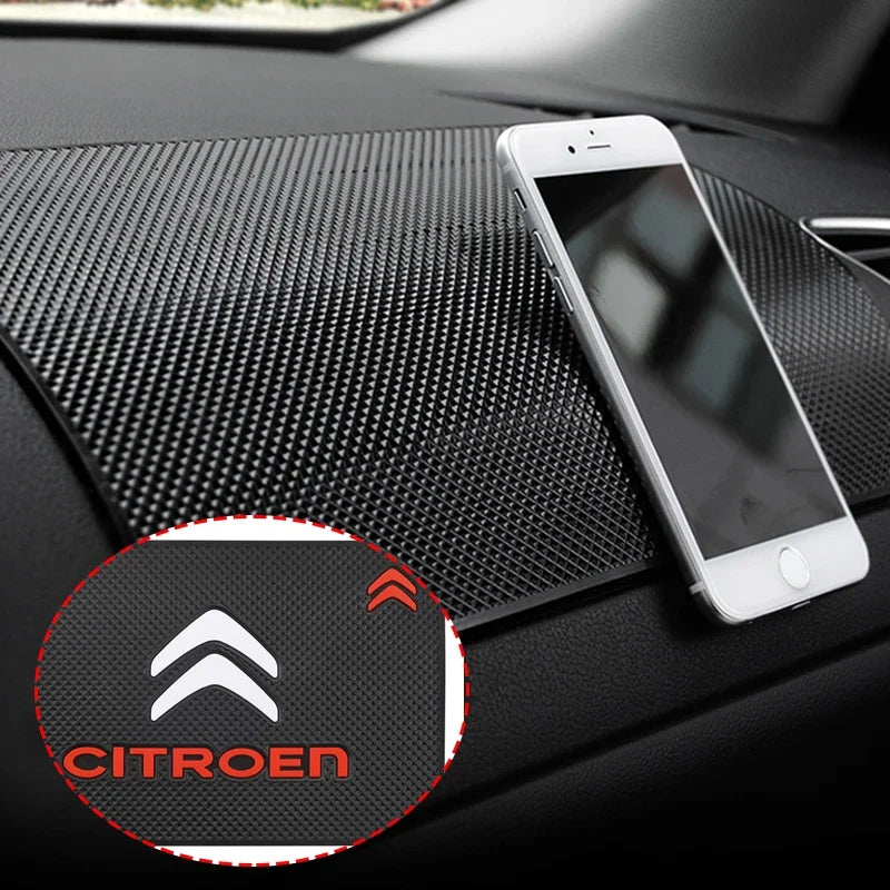 Car Anti Slip Mat Phone Holder | Non-Slip Dashboard Pad for Citroen Models