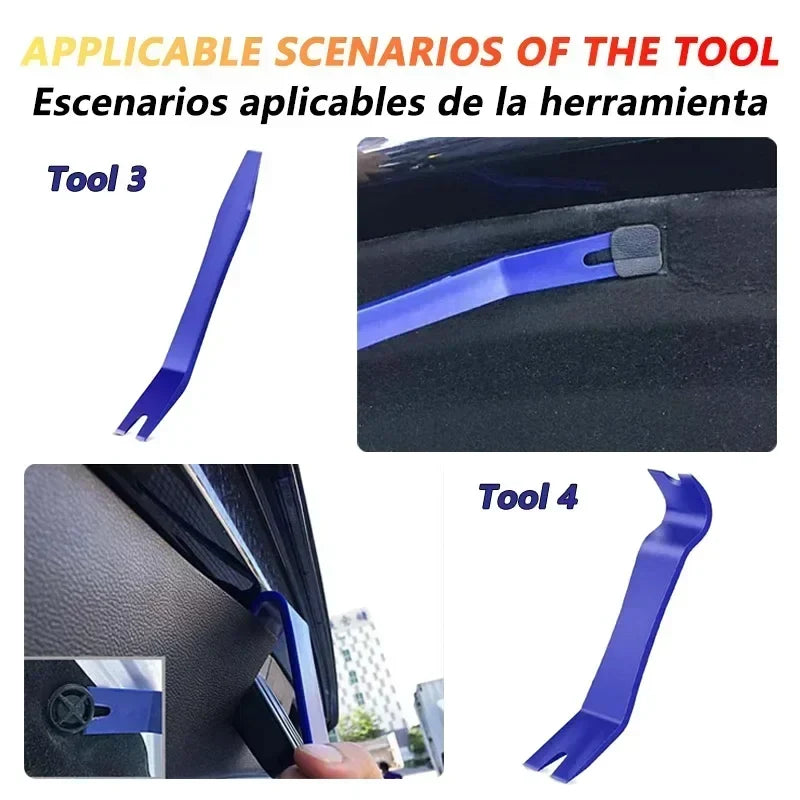 Car Door Clip Removal Tool Kit | Auto Trim Pry Set