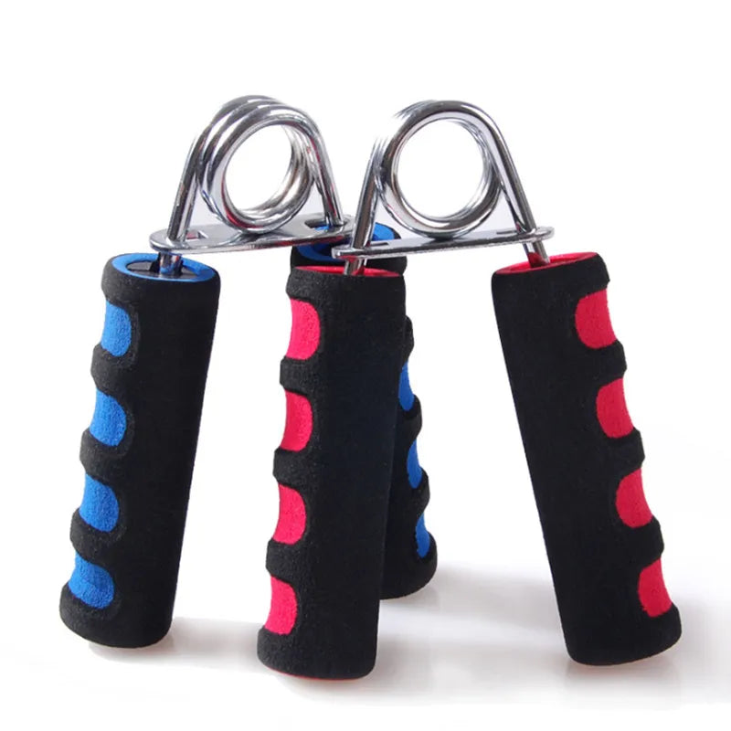 Spring Hand Grip Finger Strength Trainer | A-shaped Foam Wrist Grippers for Hand and Arm Muscle Exercise