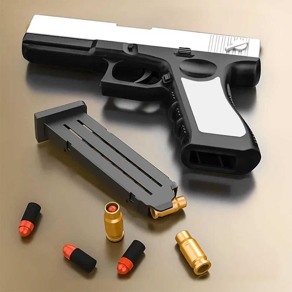 Soft EVA Foam Bullets for Toy Guns | Safe Shell Ejecting Ammo for Kids
