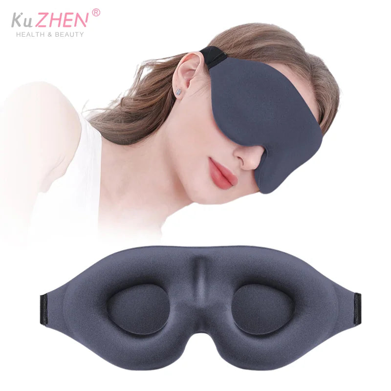3D Sleeping Eye Mask | Soft Tiredness Relief Blindfold for Unisex