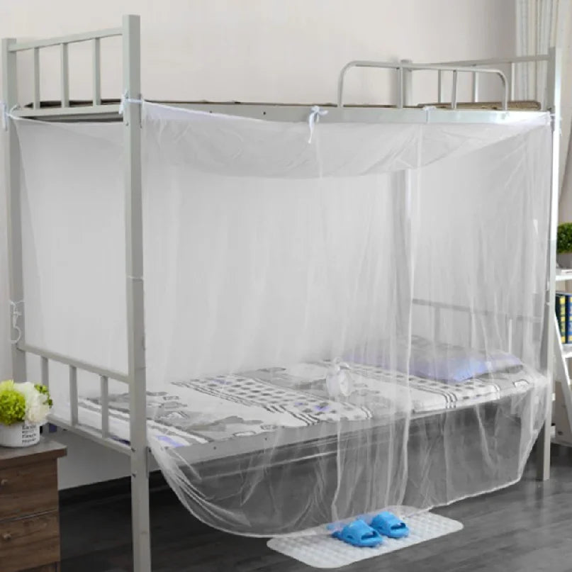 Queen Size Mosquito Net for Bed | 4 Corner Post Canopy Netting