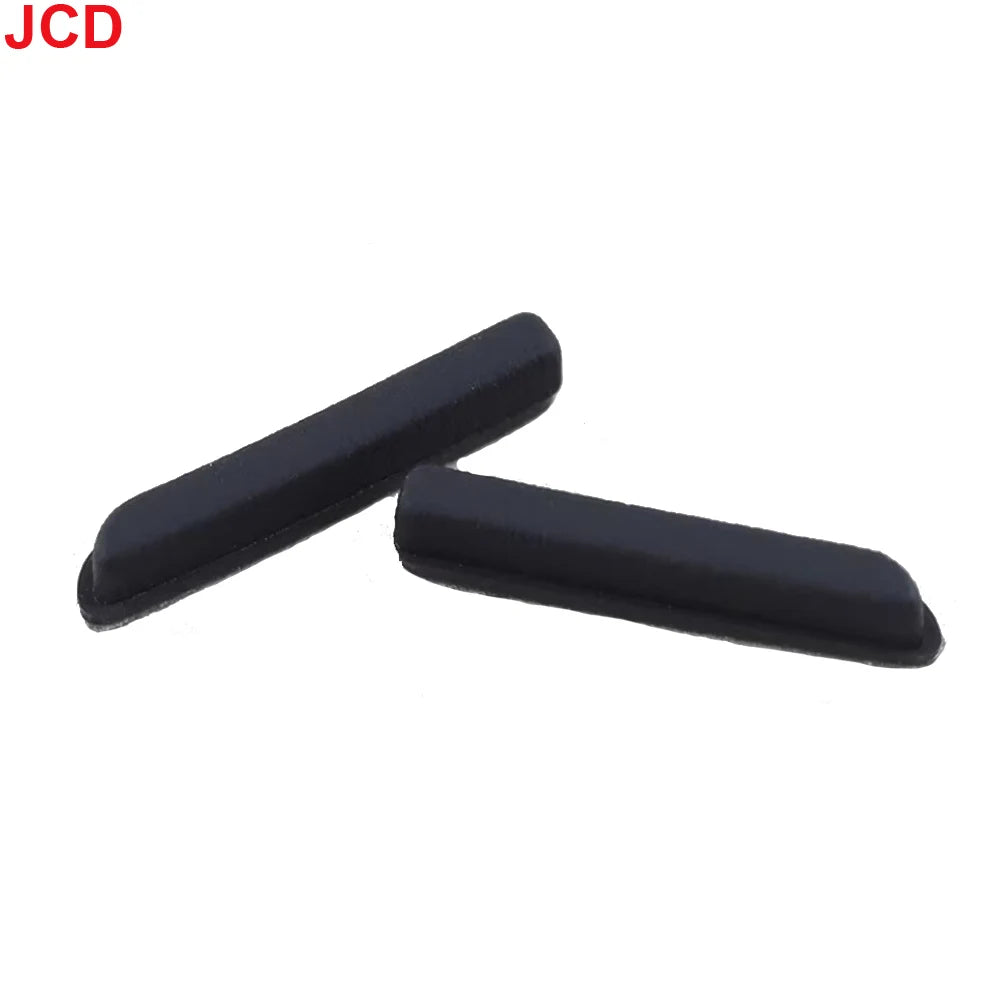 JCD 2sets Replacement Rubber Feet and Button Cover Set for 3DS Console | Repair Kit