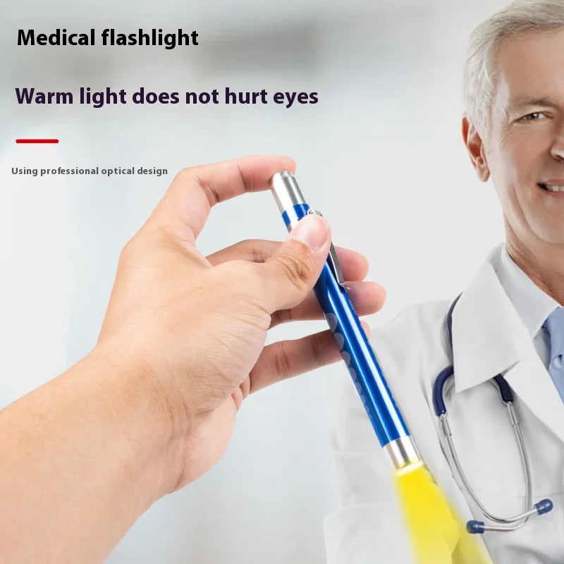 Mini Medical Pen Light | Portable LED Flashlight for Doctor and Nurse Diagnosis