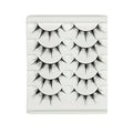 Anime-Inspired False Eyelashes | 5 Pairs Cartoon Eye Faux Lashes for Dramatic Demon Style