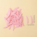Plastic Face Cream Spoon Set | 50-Pack Crescent Spoons for Skincare