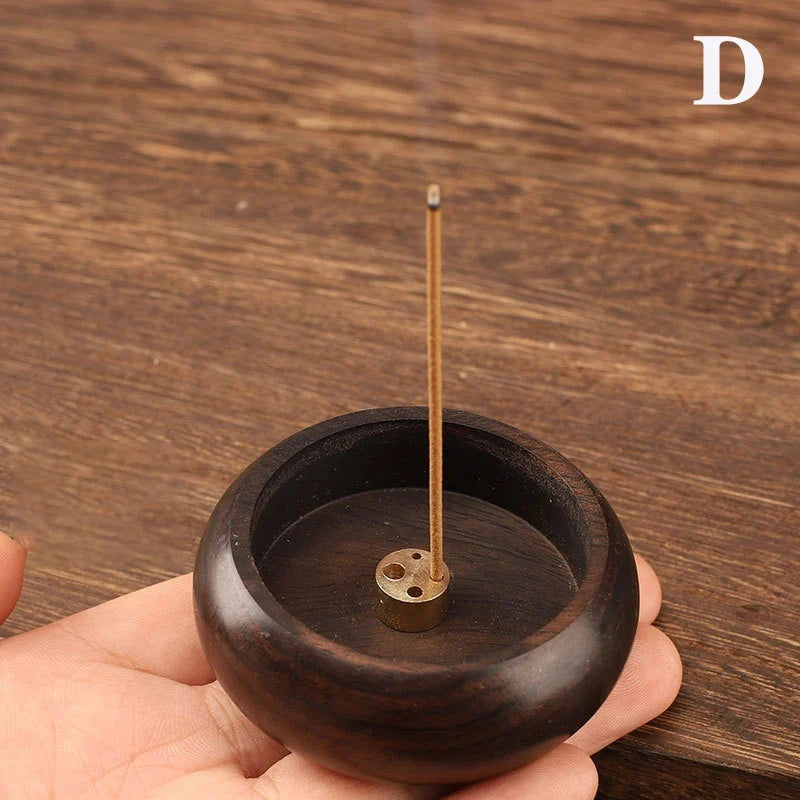 Wooden Incense Holder Ash Catcher | Bowl Shape Incense Burner