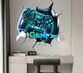 3D Visual Wall Sticker | Game Console Atmosphere Decal