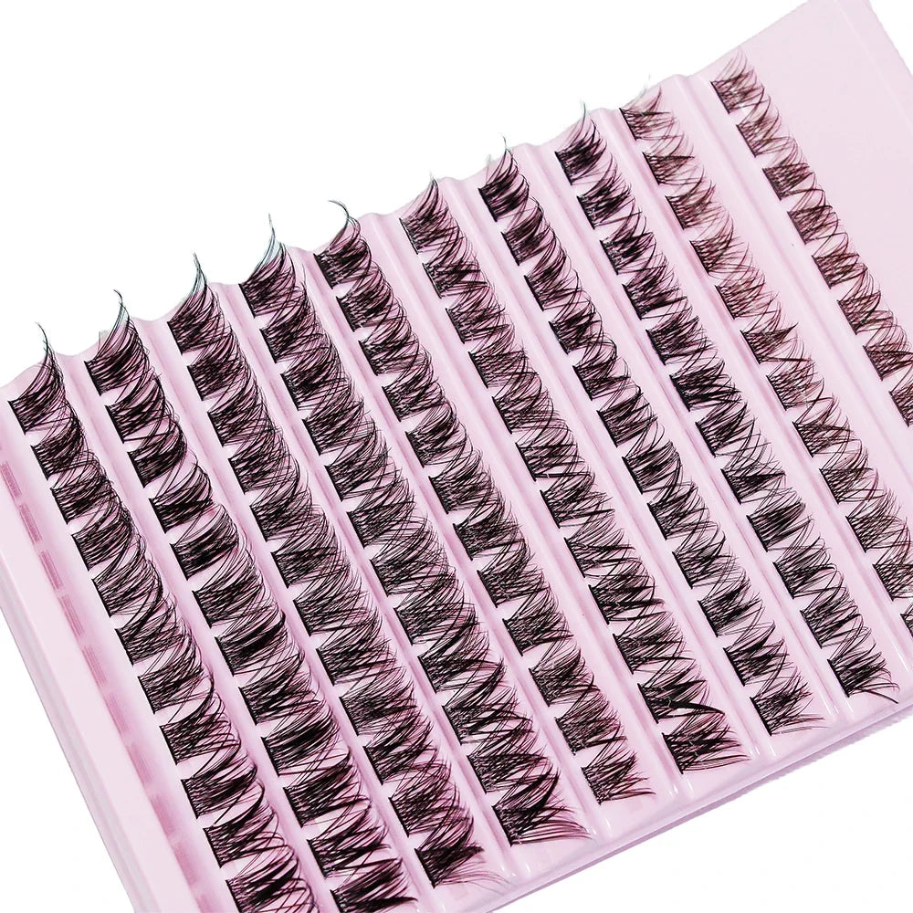 120 Pcs Cluster Lashes 8-16mm | Wispy Individual DIY Eyelash Extensions