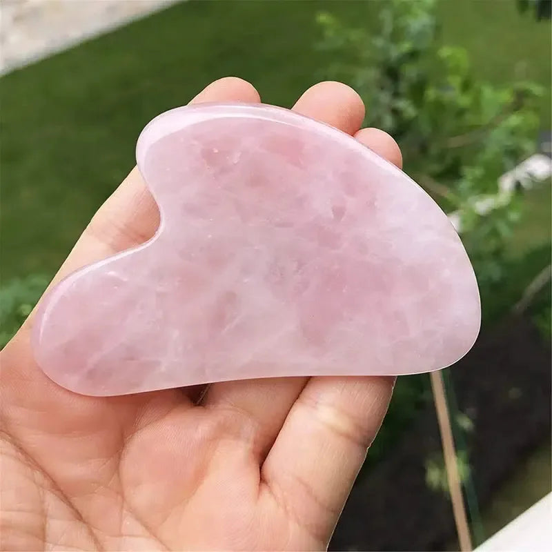 Resin Gua Sha Stone | Face Roller and Gouache Scraper Tool