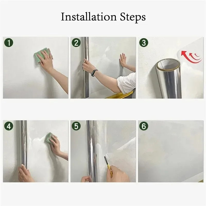 Transparent Wall Protection Film | Scratch-Resistant Anti-Dirty Electrostatic Wall Sticker