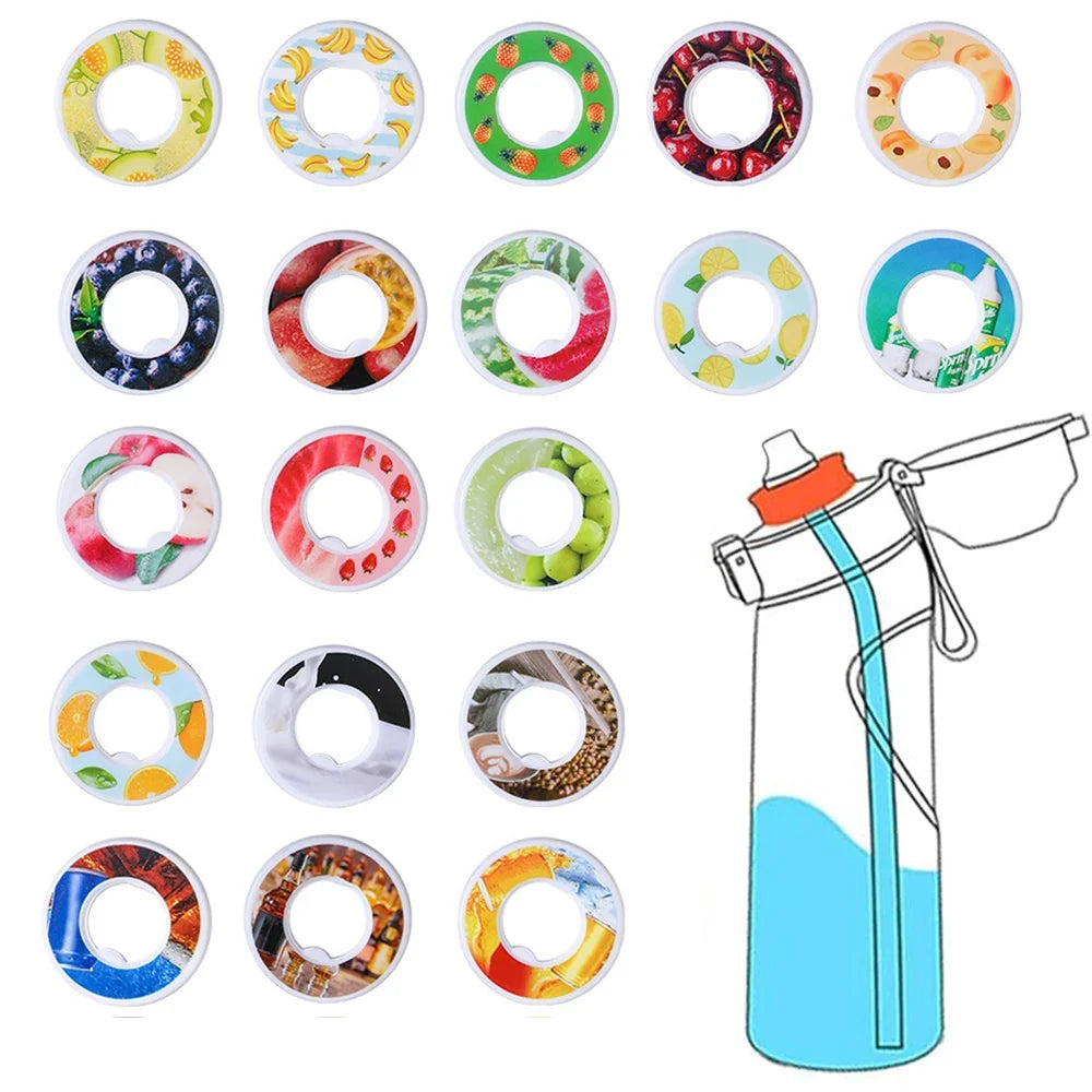 Flavor Rings for Sports Water Bottle | Tritan Cup Flavor Pods