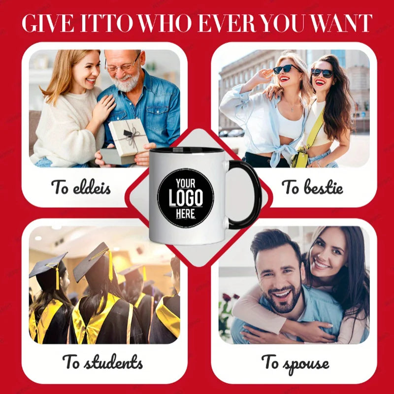 Customizable Photo Mug | Personalized Gift for Valentine's Day