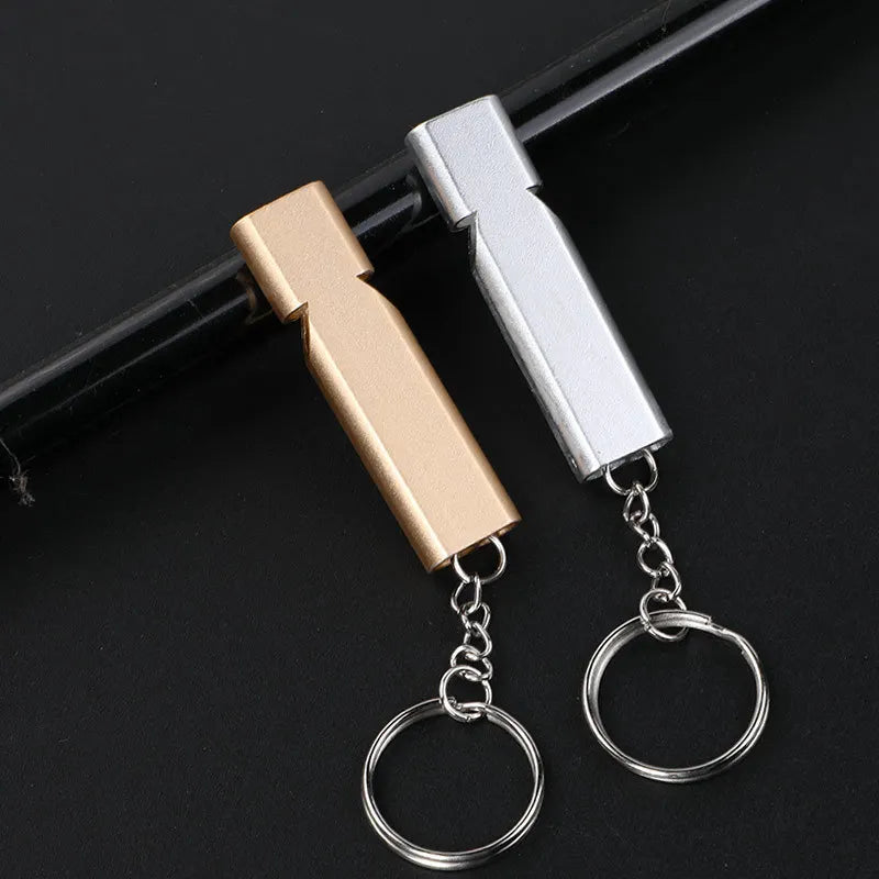 Outdoor Survival Whistle | High Decibel Aluminum Alloy Rescue Tool