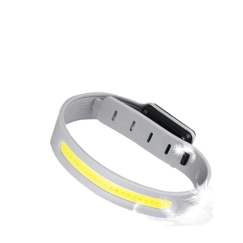 Ultralight COB Running Light | Rechargeable LED Bracelet for Night Safety