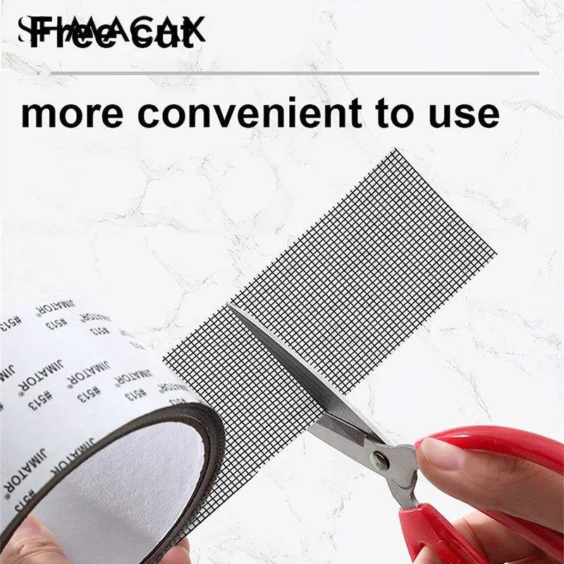 Window Mosquito Net Repair Tape | Self-Adhesive Screen Patch for Holes and Tears