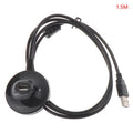 USB 2.0 Extender Cable with Docking Base | Male to Female Adapter for Laptop and Peripherals