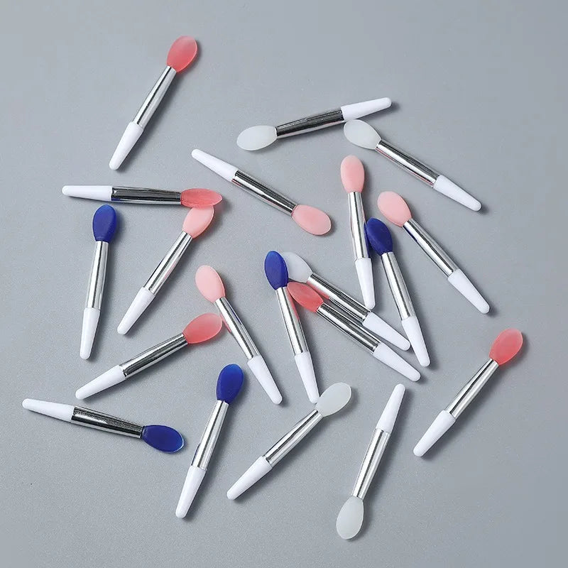 10pcs Silicone Lip Brush Set | Portable Lip Mask Applicator and Makeup Tool