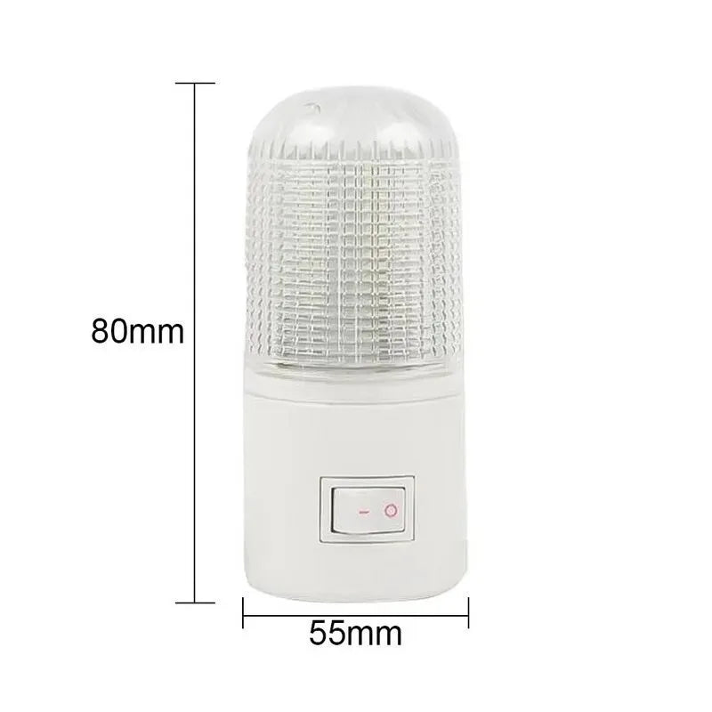 LED Night Light for Bedroom | Energy-Saving Plug-in Lamp for Kids, Living Room, Hallway