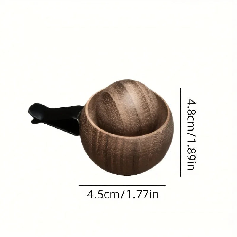 Mini Wooden Essential Oil Diffuser | Car and Home Fragrance Aroma Diffuser