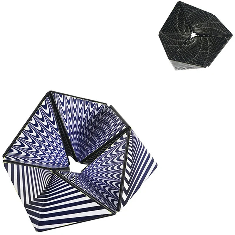 Infinite 3D Magic Cube | Irregular Flip Puzzle for Stress Relief and Focus