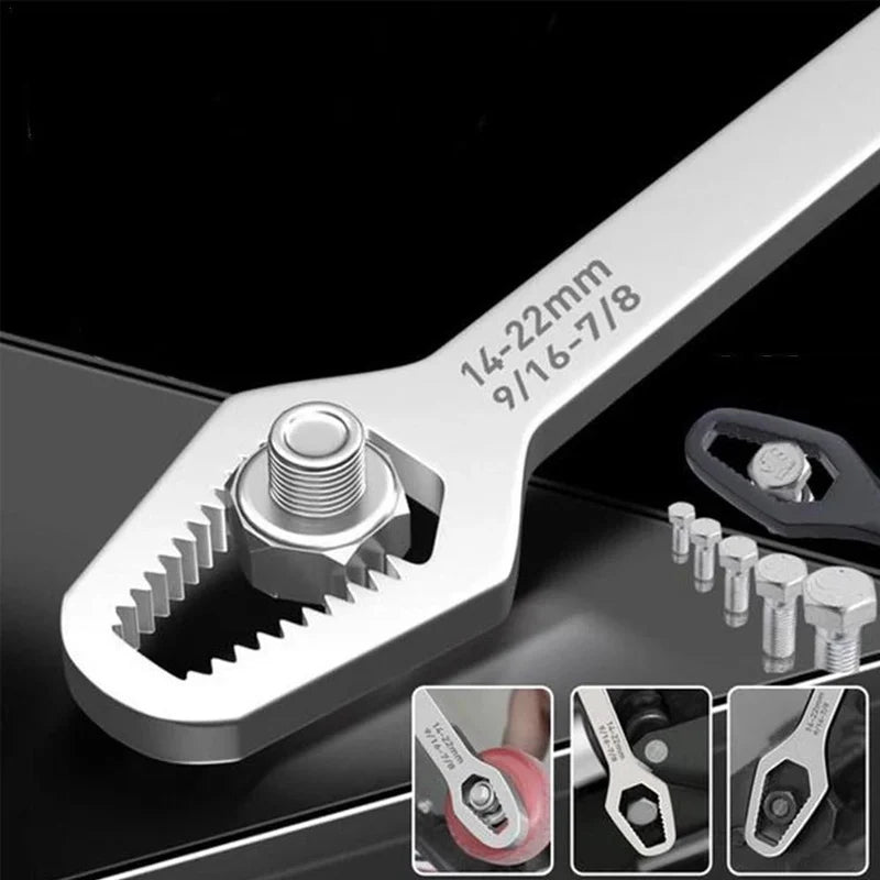8-22mm Universal Torx Wrench | Self-Tightening Adjustable Glasses Wrench